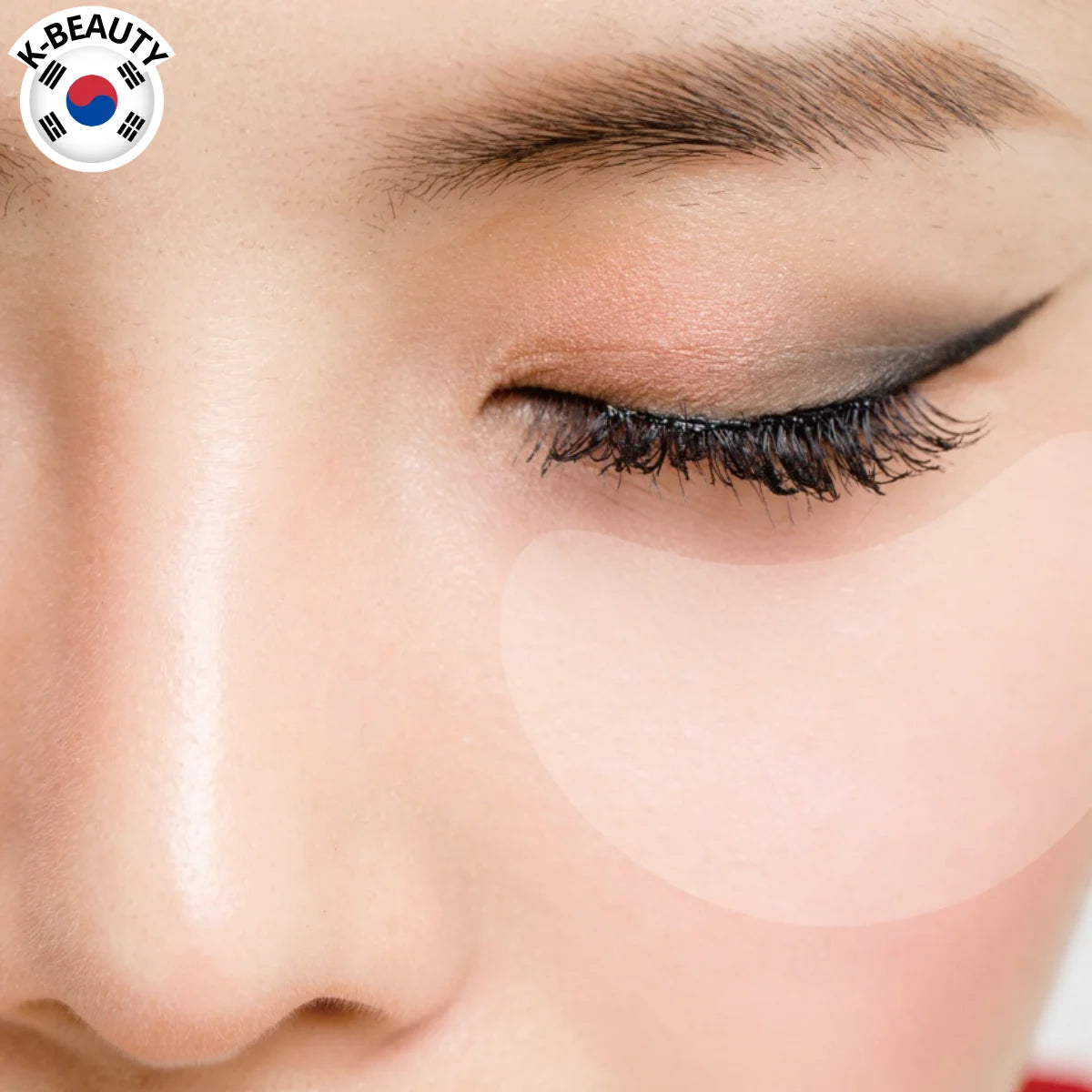 K-beauty invisible sun patches made in korea designed for breathable daily use as an under eye mask for UV protection skincare